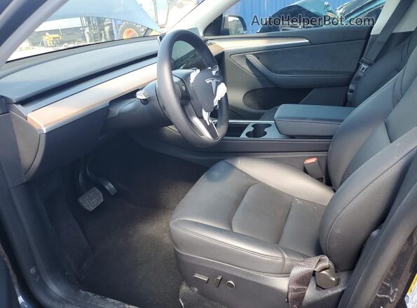 7SAYGDED1SA365292 2025 TESLA MODEL Charcoal Սալոնի դիմացի տեսք