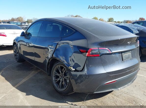 7SAYGDED1SA368287 2025 TESLA MODEL Y Gray Rear left
