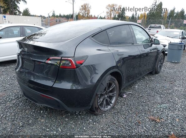 7SAYGDED5SF258801 2025 TESLA MODEL Y Серый Задняя правая четверть