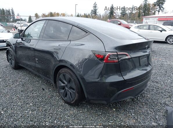 7SAYGDED5SF258801 2025 TESLA MODEL Y Серый Задняя левая четверть