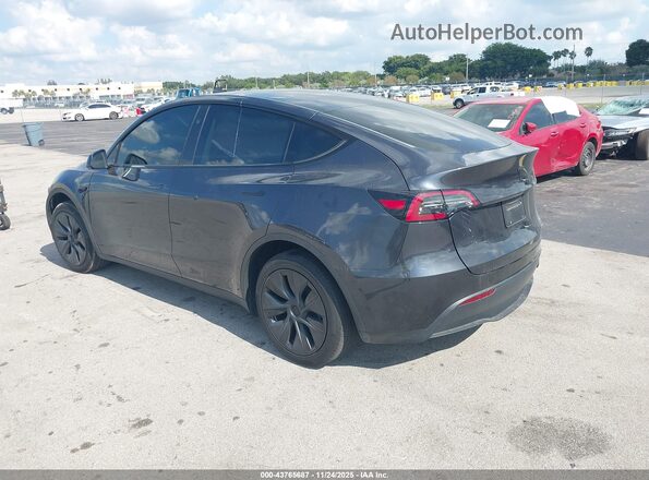 7SAYGDED6RF191894 2024 TESLA MODEL Y Серый Задняя левая четверть