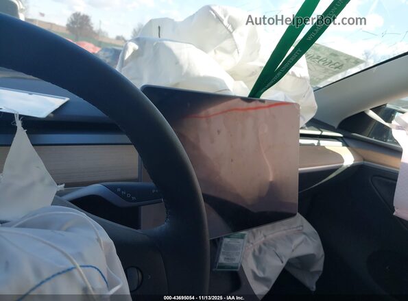 7SAYGDED7SA371551 2025 TESLA MODEL Y Black Widok tylnych siedzeń