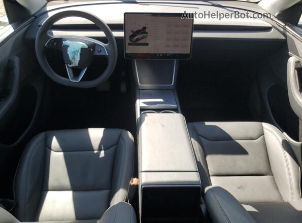 7SAYGDED8TA428339 2026 TESLA MODEL White წინა პანელის ხედი