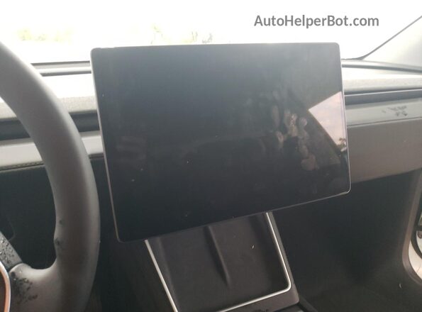 7SAYGDEDXTA429279 2026 TESLA MODEL White Widok zestawu wskaźników