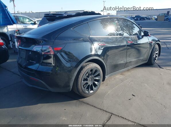 7SAYGDEE0NF351433 2022 TESLA MODEL 3 Black უკანა მარჯვენა