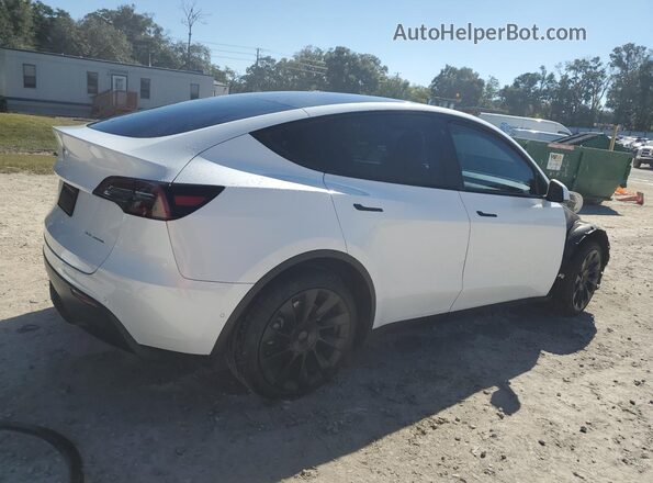 7SAYGDEE1NF327903 2022 TESLA MODEL Белый Задняя правая четверть
