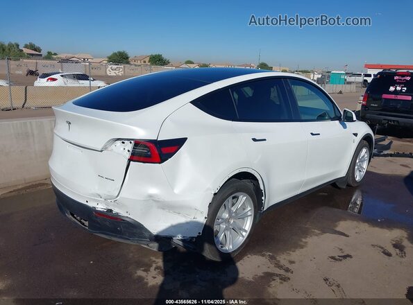 7SAYGDEE2NF329644 2022 TESLA MODEL Y White Հետևի աջ
