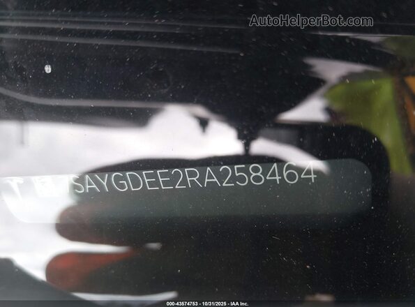 7SAYGDEE2RA258464 2024 TESLA MODEL Y Серый 