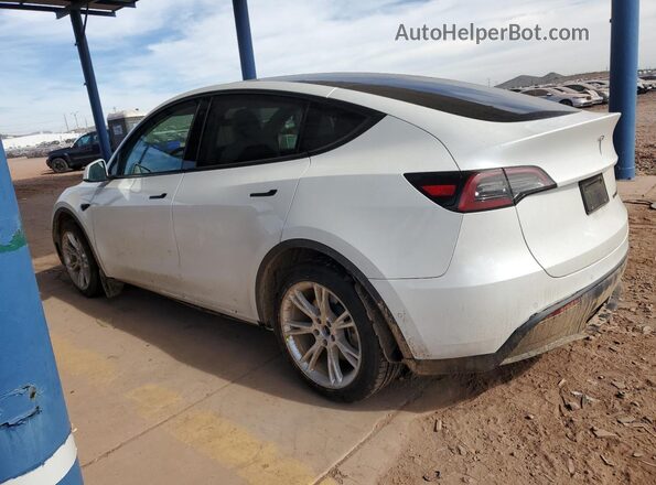 7SAYGDEE3NF324467 2022 TESLA MODEL White Rear left