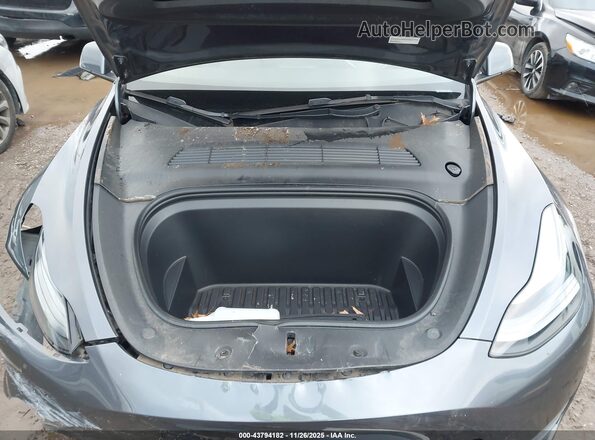7SAYGDEE3PF708588 2023 TESLA MODEL Y Gray Widok z tyłu
