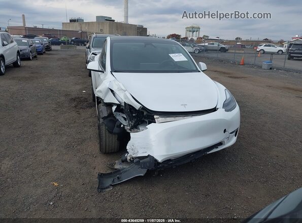 7SAYGDEE3RA259090 2024 TESLA MODEL Y White Սարքավորումների վահանակի տեսք