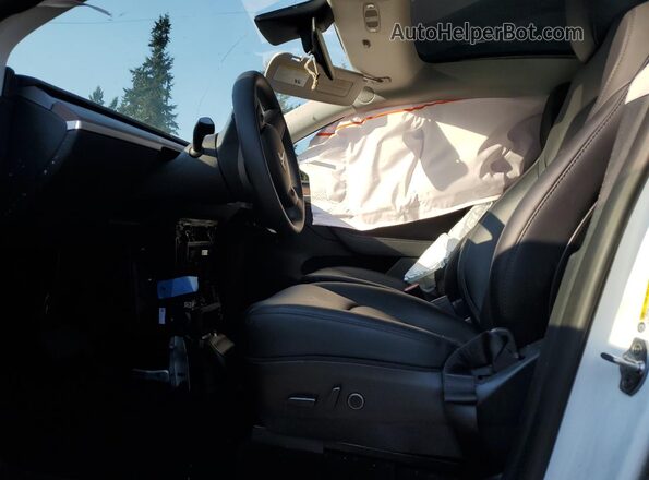 7SAYGDEE4PF673608 2023 TESLA MODEL White Սալոնի դիմացի տեսք
