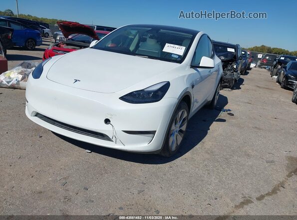 7SAYGDEE4RA267781 2024 TESLA MODEL Y White Przód lewy