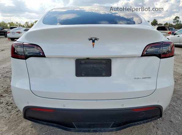 7SAYGDEE6NF327170 2022 TESLA MODEL Белый Вид сзади