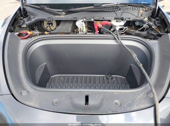 7SAYGDEE6RA321209 2024 TESLA MODEL Y Gray Vista trasera