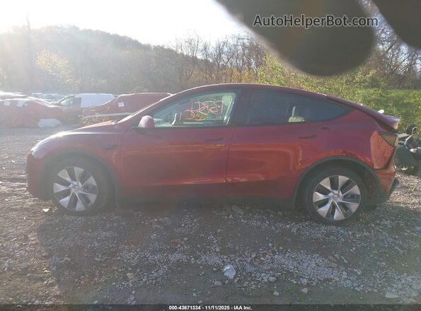 7SAYGDEE7RA260808 2024 TESLA MODEL Y Red 360 interior view