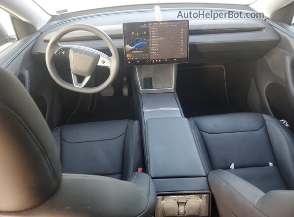 7SAYGDEE7TF323626 2026 TESLA MODEL Gray Вид панелі приладів