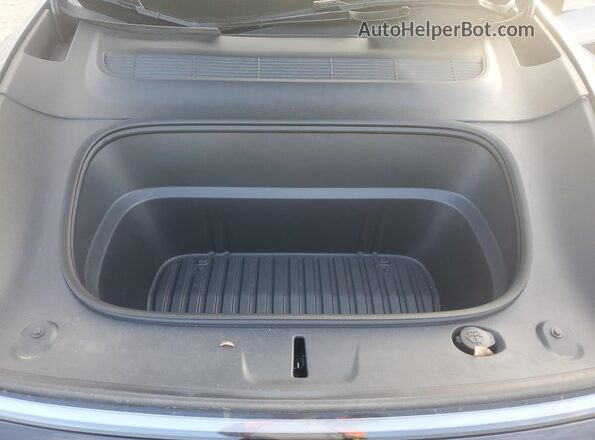 7SAYGDEE7TF323626 2026 TESLA MODEL Gray Вид задньої частини салону