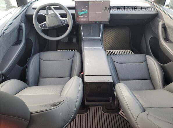 7SAYGDEE9TA400347 2026 TESLA MODEL Gray წინა პანელის ხედი