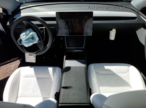 7SAYGDEEXTF438897 2026 TESLA MODEL Blue Вид панелі приладів