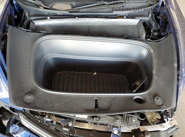7SAYGDEEXTF438897 2026 TESLA MODEL Blue Вид задньої частини салону