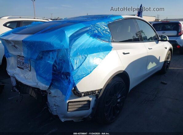 7SAYGDEF0NF488560 2022 TESLA MODEL Y White Tył prawy