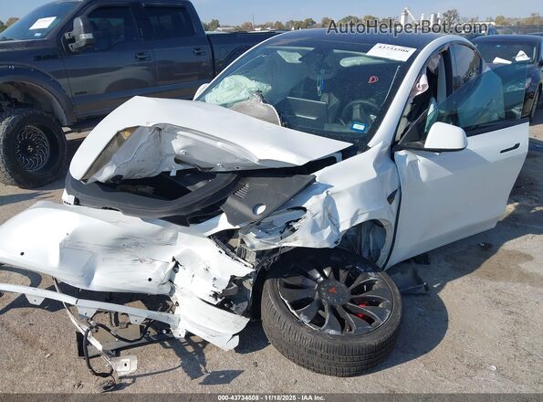 7SAYGDEF1NF337257 2022 TESLA MODEL Y White წინა ხედი