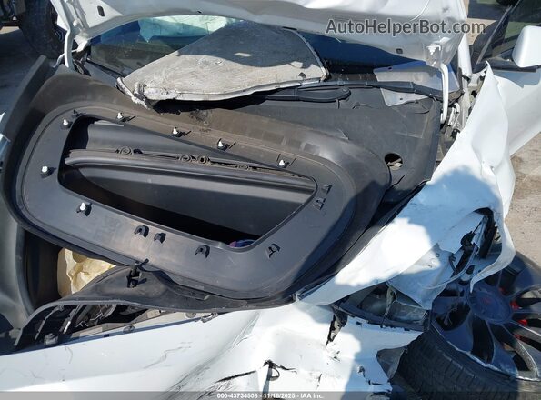 7SAYGDEF1NF337257 2022 TESLA MODEL Y White უკანა ხედი