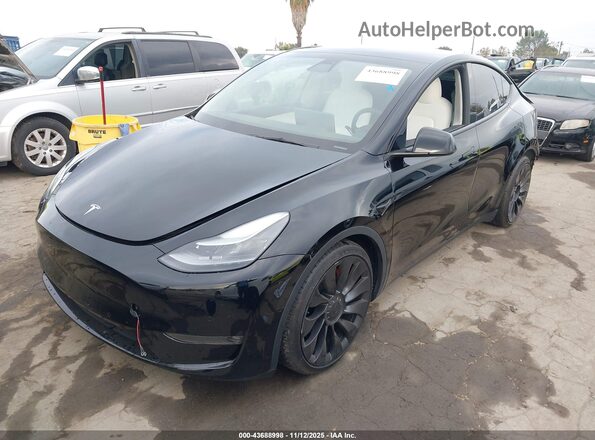 7SAYGDEF1NF404536 2022 TESLA MODEL Y Black 
