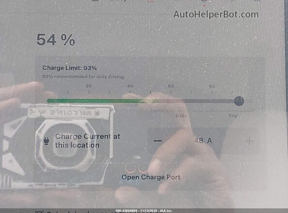 7SAYGDEF1NF404536 2022 TESLA MODEL Y Black 