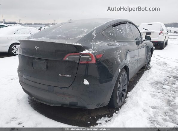 7SAYGDEF2SA338622 2025 TESLA MODEL Y Black უკანა მარჯვენა
