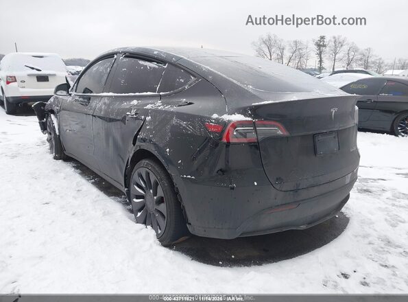7SAYGDEF2SA338622 2025 TESLA MODEL Y Black უკანა მარცხენა