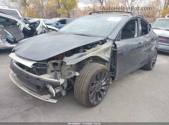 7SAYGDEF3NF506307 2022 TESLA MODEL Y Gray 