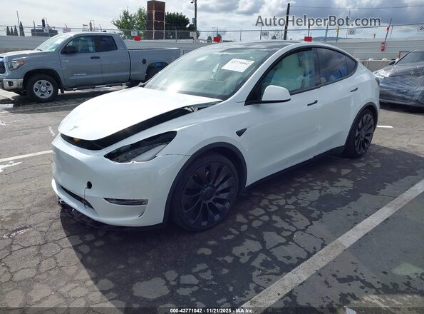 7SAYGDEF5NF409819 2022 TESLA MODEL Y White 