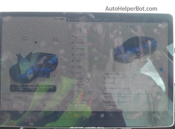 7SAYGDEF5NF409819 2022 TESLA MODEL Y White 