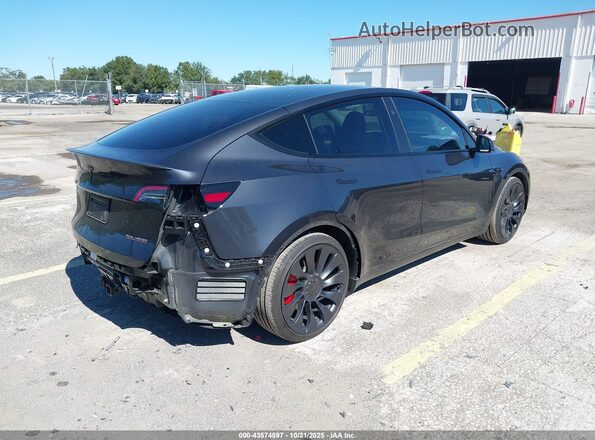 7SAYGDEF7SA350765 2025 TESLA MODEL Y Серый Задняя правая четверть