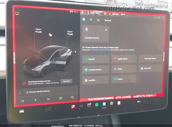 7SAYGDEF8RF089515 2024 TESLA MODEL Y Gray 