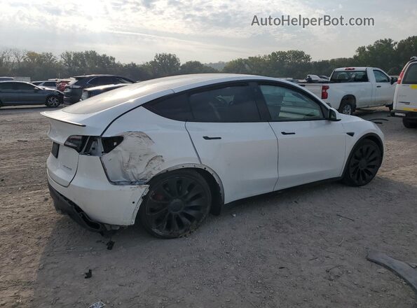 7SAYGDEFXNF452780 2022 TESLA MODEL White Հետևի աջ