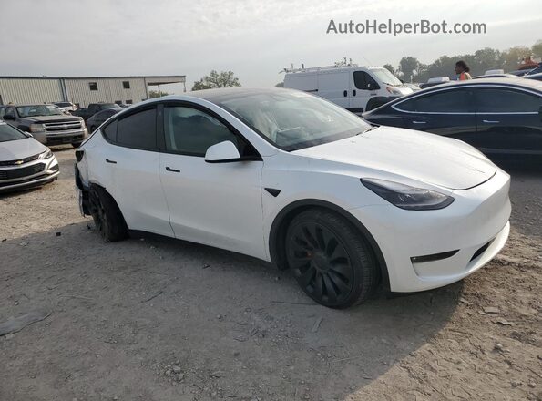 7SAYGDEFXNF452780 2022 TESLA MODEL White Առջևի աջ