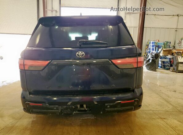 7SVAAABA3PX012860 2023 TOYOTA SEQUOIA Blue Widok z tyłu