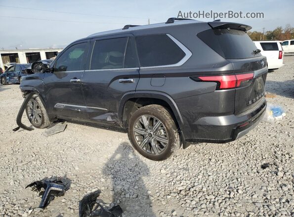 7SVAAABA4RX038256 2024 TOYOTA SEQUOIA Gray Հետևի ձախ