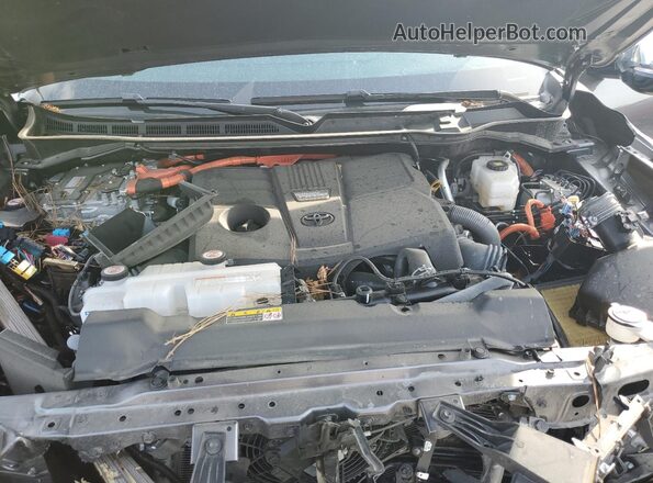 7SVAAABA4RX038256 2024 TOYOTA SEQUOIA Gray Շարժիչի բաժամունքի տեսք
