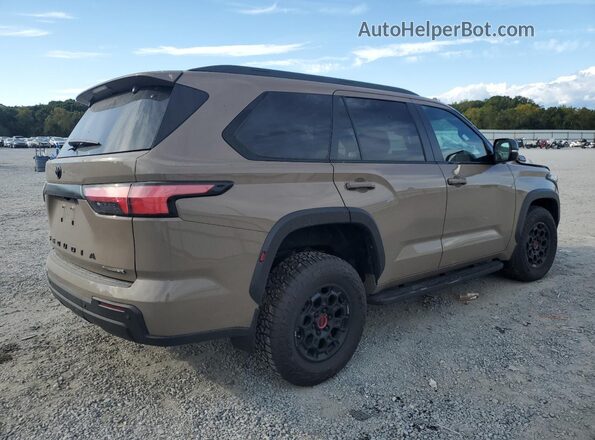 7SVAAABA6SX060670 2025 TOYOTA SEQUOIA Tan Trasero derecho