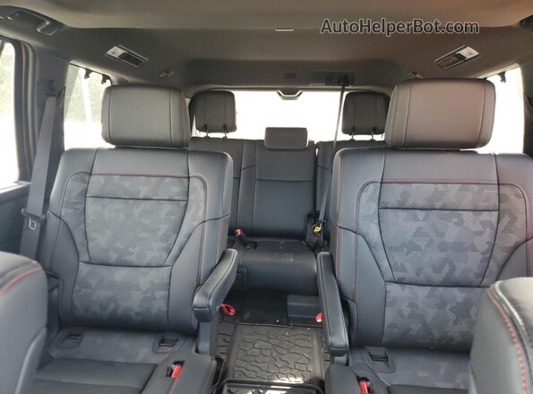 7SVAAABA6SX060670 2025 TOYOTA SEQUOIA Tan Vista de los asientos traseros