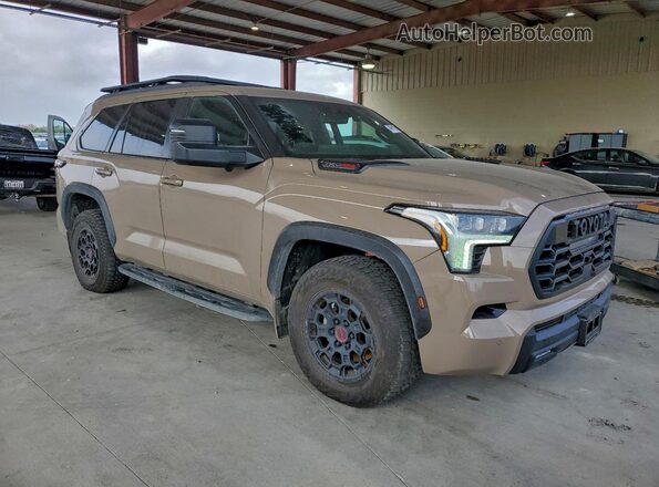 7SVAAABA7SX057406 2025 TOYOTA SEQUOIA Brown Առջևի աջ