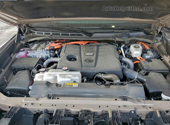 7SVAAABA7SX057406 2025 TOYOTA SEQUOIA Brown Շարժիչի բաժամունքի տեսք