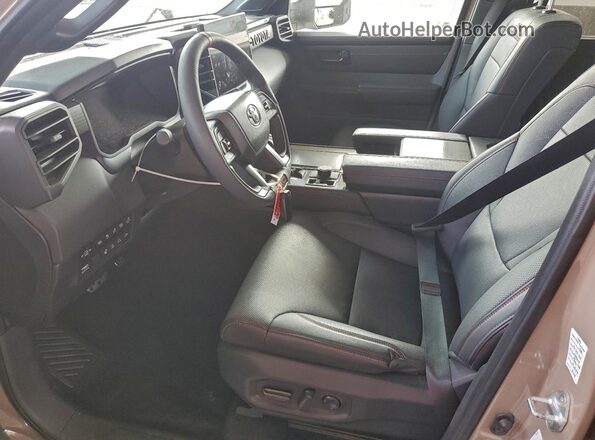 7SVAAABA7SX057406 2025 TOYOTA SEQUOIA Brown Սալոնի դիմացի տեսք