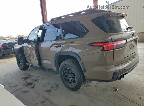 7SVAAABA7SX057406 2025 TOYOTA SEQUOIA Brown Հետևի ձախ