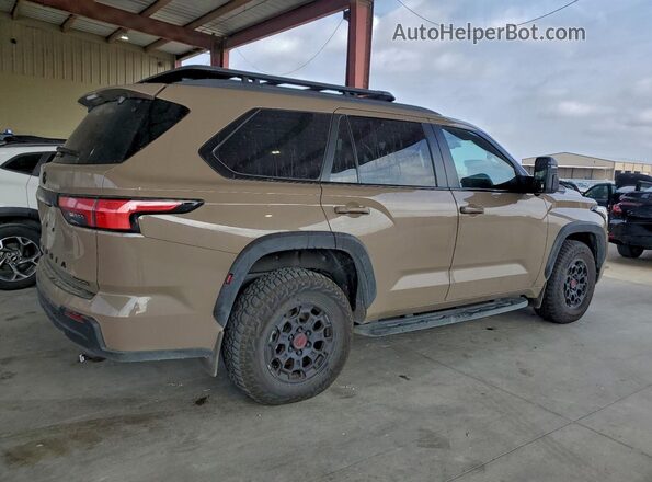7SVAAABA7SX057406 2025 TOYOTA SEQUOIA Brown Հետևի աջ