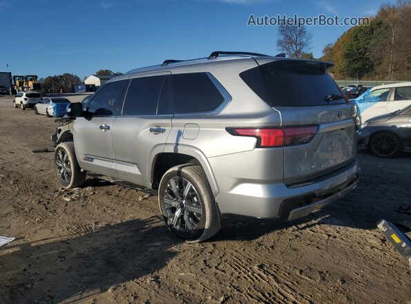 7SVAAABA9PX018145 2023 TOYOTA SEQUOIA Silver Tył lewy